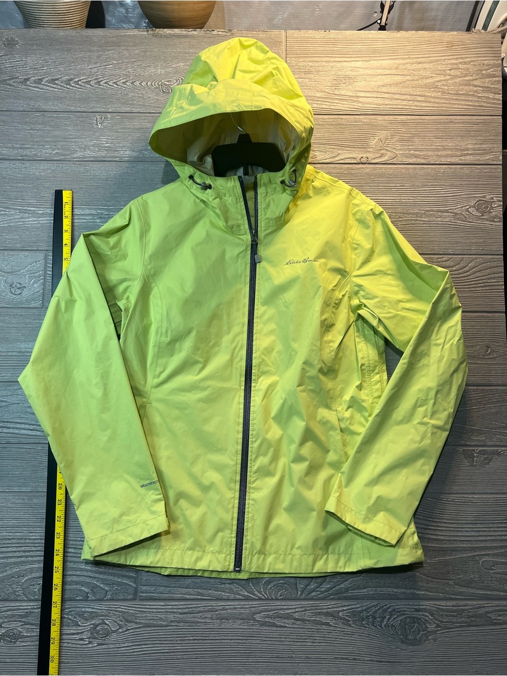 Eddie Bauer women’s medium Rain Jacket with Hood